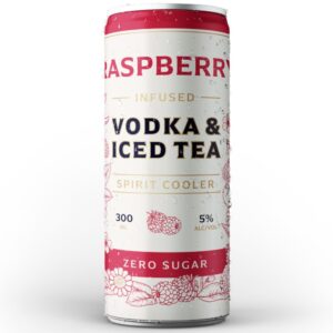 Shackleton Raspberry Vodka Iced Tea Spirit Cooler 300ml CAN
