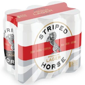 Striped Horse Lager 500ml Can