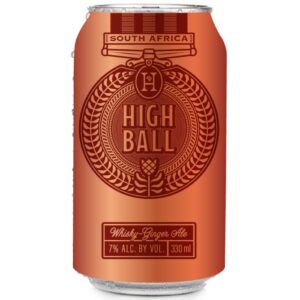 High Ball Whiskey Ginger Ale 330ml can