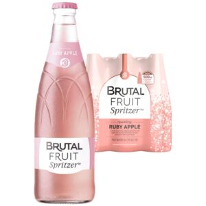 Brutal Fruit Ruby Apple Spritzer (6 x 500ml NRB)