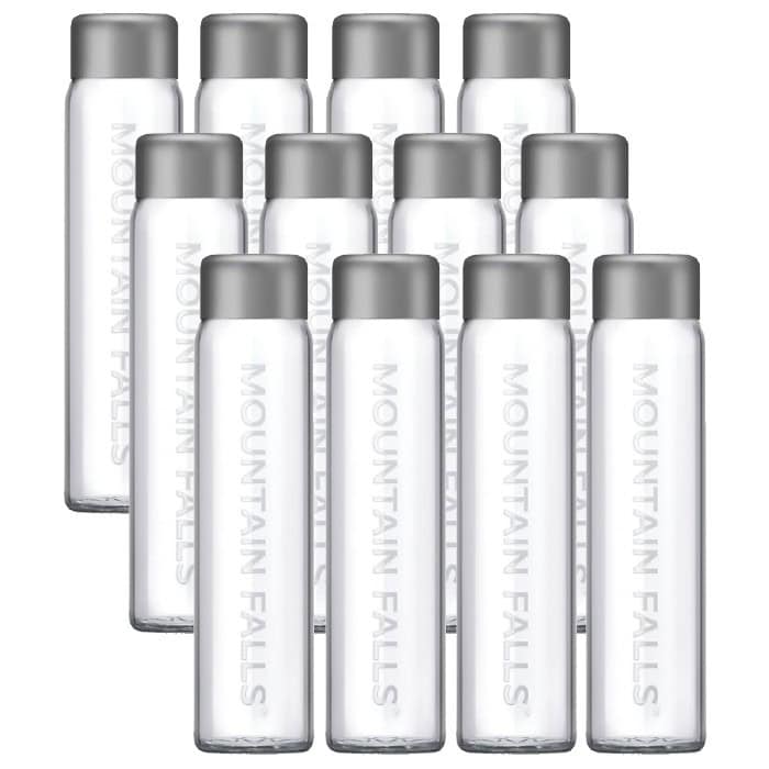 Mountain Falls Sparkling Water (12 x Slim 750ml Glass Bottles)