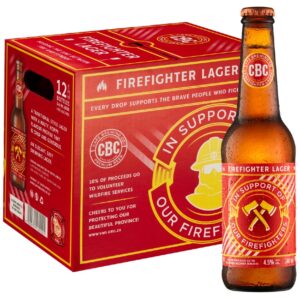CBC Firefighter Lager 340ml NRB (CASE12)