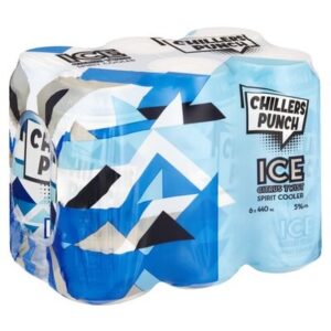 Chillers Punch Ice Citrus Twist 440ml Can (6PK)
