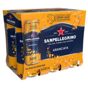 Sanpellegrino Aranciata 330ml CAN (6PK)