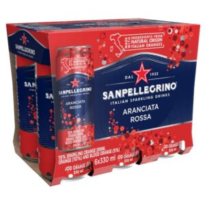 Sanpellegrino Aranciata Rossa 330ml CAN (6PK)