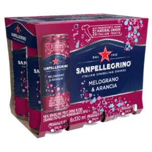 Sanpellegrino Melograno & Arancia 330ml CAN (6PK)