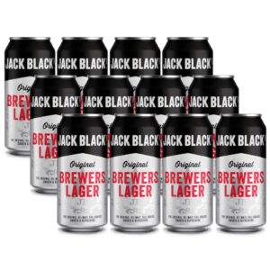 Jack Black Lager 440ml x 12 CANS