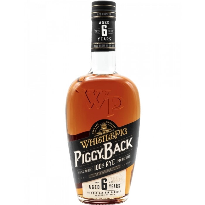 Whistle Pig Piggy Back 100% Rye 6 Year 750ml